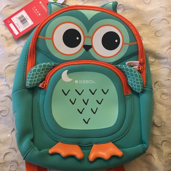 Neoprene Gabol Owl Puppet Backpack